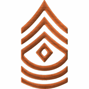 Army Rank E8 First Sergeant